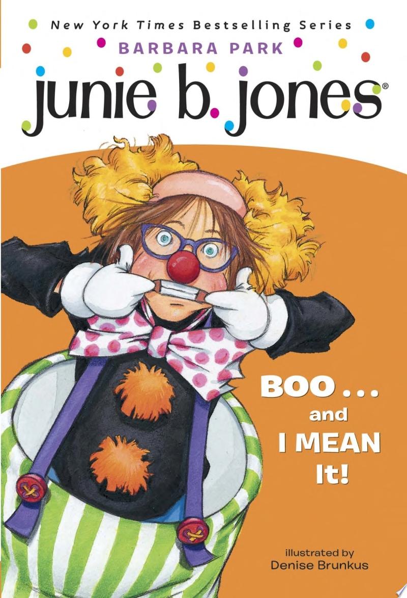 Image for "Junie B. Jones #24: BOO...and I MEAN It!"