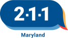 2-1-1 Maryland logo