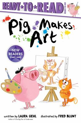 Book Cover - Ready to Read Pig Makes Art