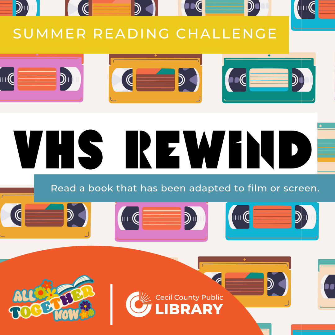 Image - VHS Rewind Summer Reading Challenge