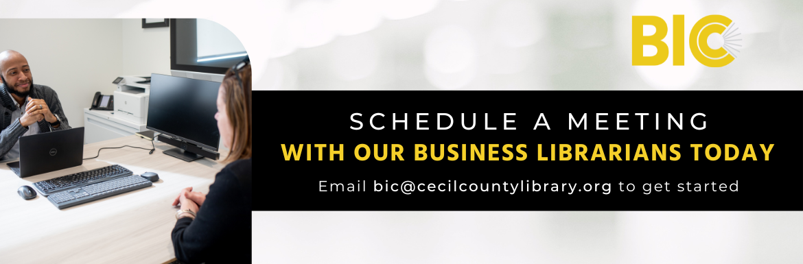 Schedule an appointment in the Business Information Center