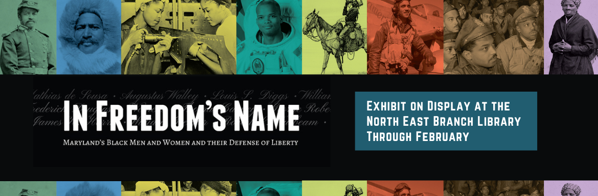 In Freedom's Name, Exhibit on Display at the North East Branch Library through February