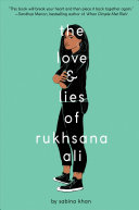 Image for "The Love and Lies of Rukhsana Ali"