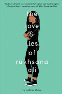 Image for "The Love and Lies of Rukhsana Ali"