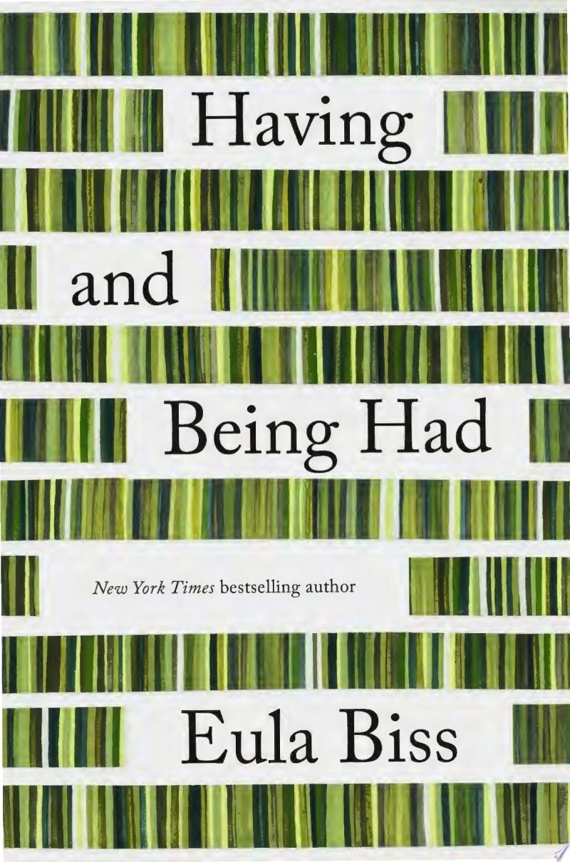 Image for "Having and Being Had"