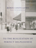 Image for "To the Realization of Perfect Helplessness"