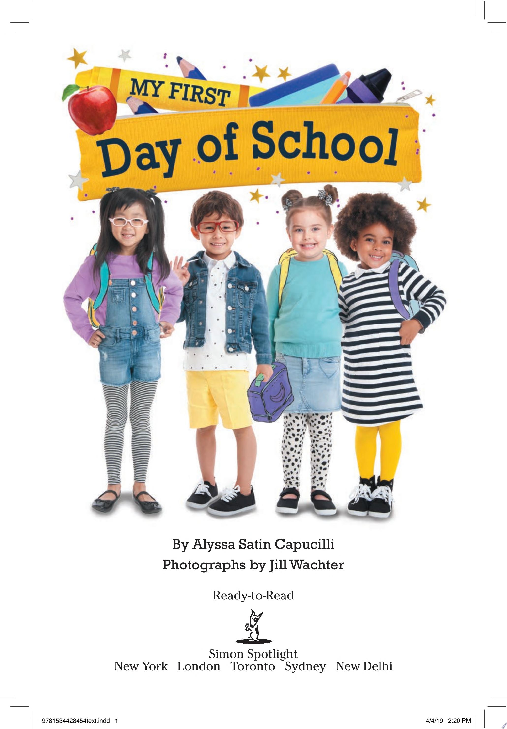 Image for "My First Day of School"