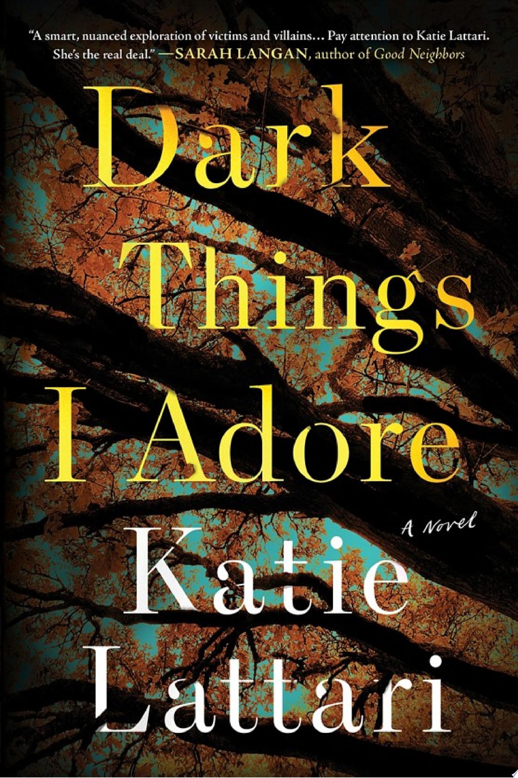 Image for "Dark Things I Adore"