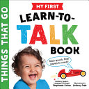 Image for "My First Learn-To-Talk Book: Things That Go"