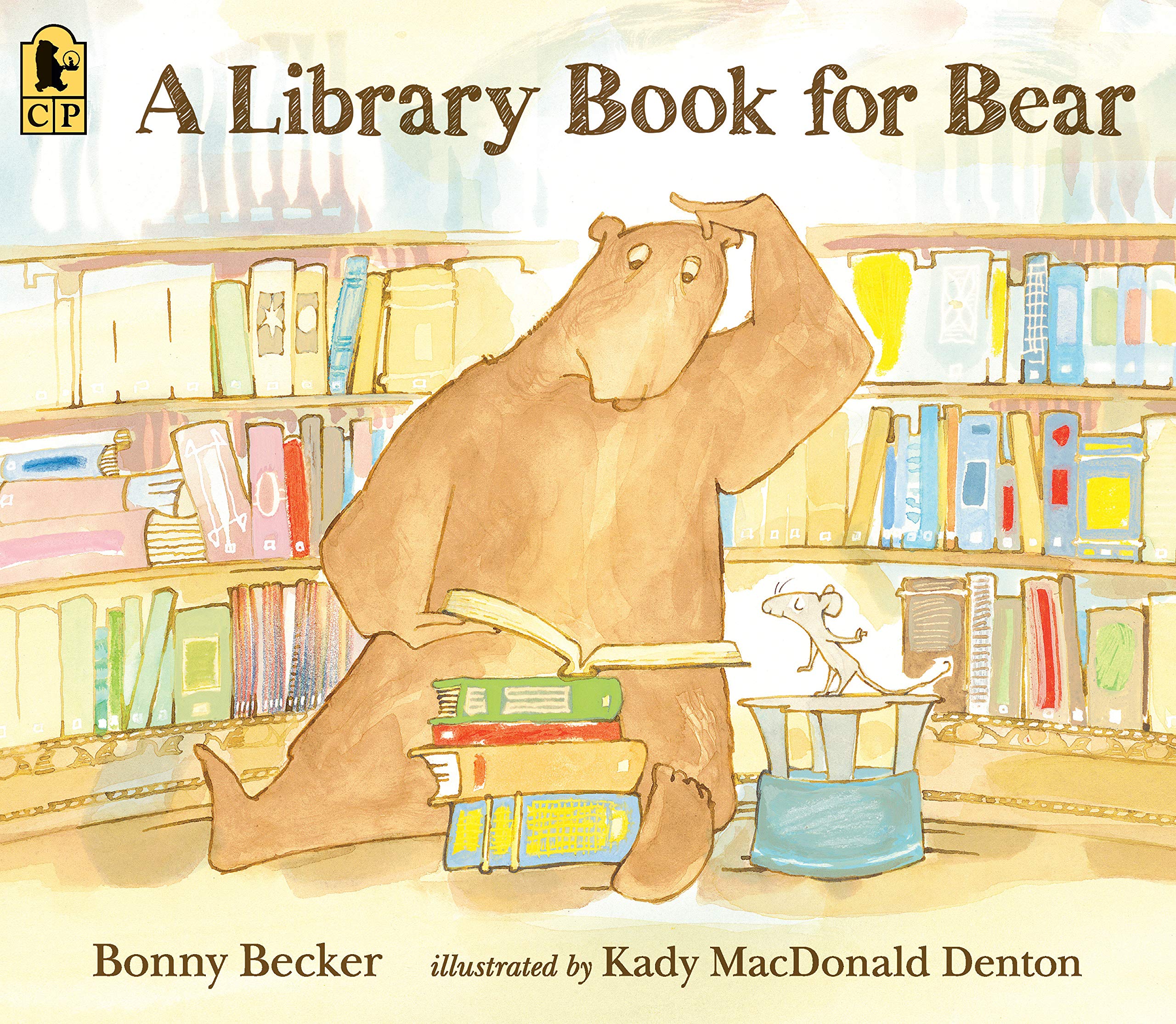 A library book for bear