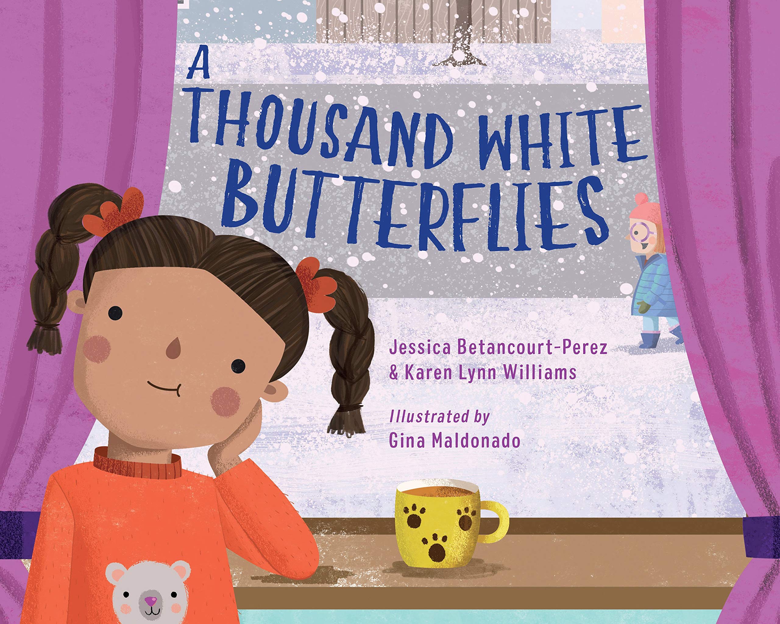 A thousand white butterflies 