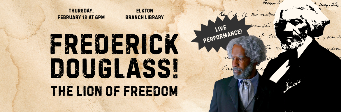 Elkton Branch Library, Thursday, February 12, 2026 6:00pm–7:30pm