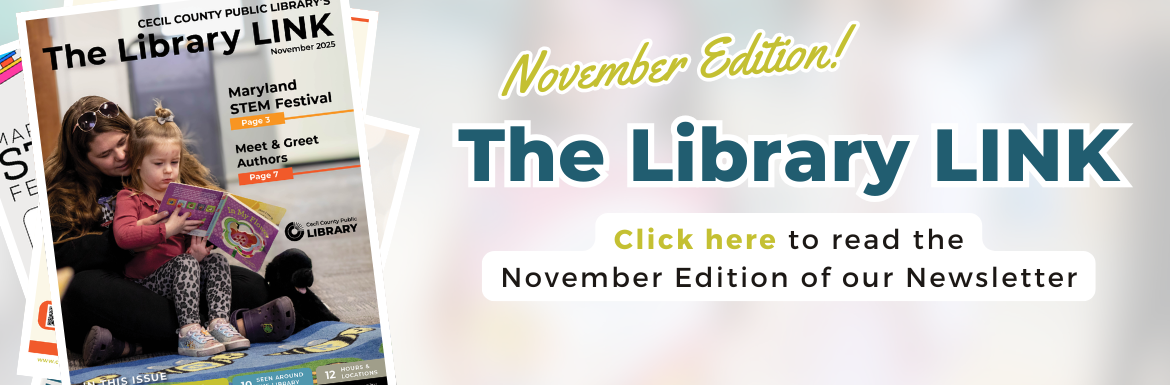 The Library LINK - Click here to read the November edition of our newsletter