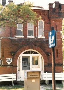 Original town hall color photo