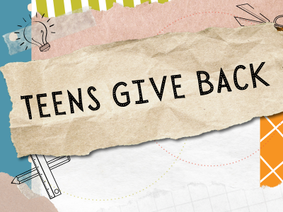 Teens Give Back for Veteran's Day