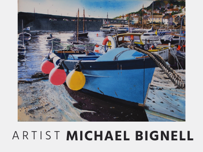 Artist Michael Bignell