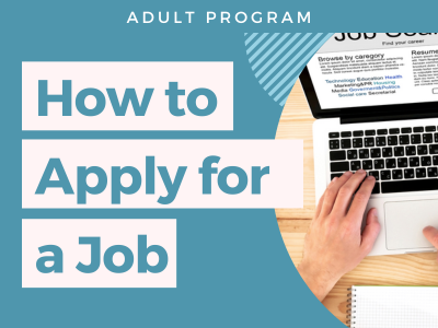 Program Title - How to Apply for a Job