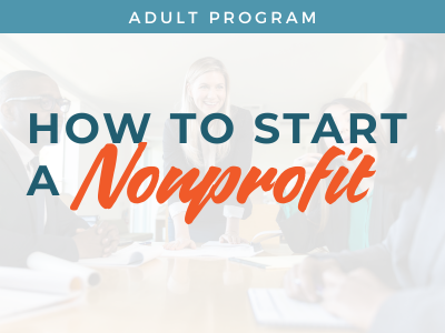 How to Start a Nonprofit